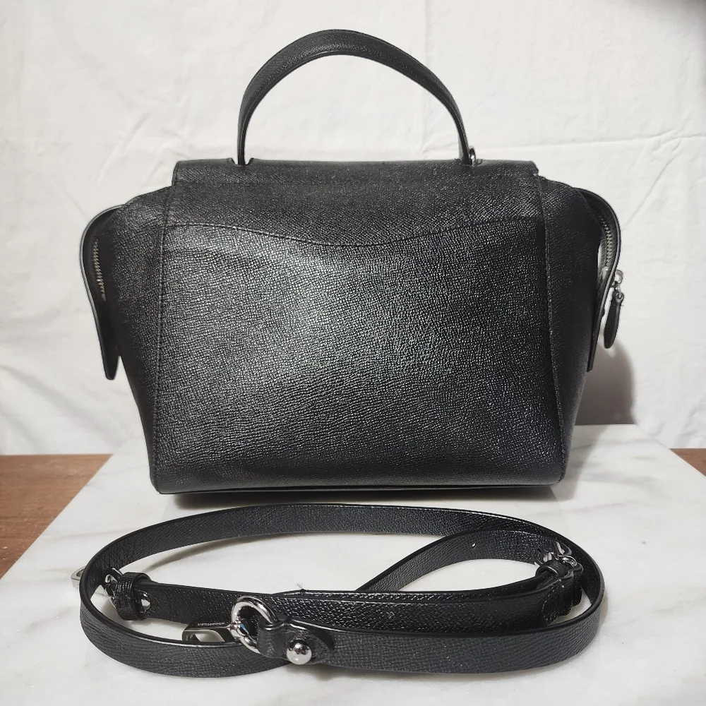 REBECCA MINKOFF Black Satchel/Crossbody Bag - NWOT - Picture 6 of 6